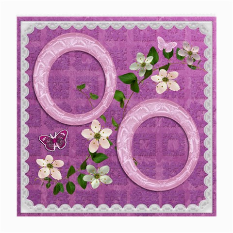 Purple Glass Cloth Med By Ellan Front