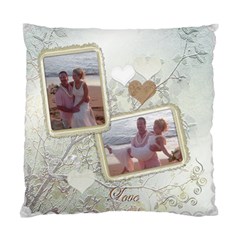 Love white wedding cushion case - Standard Cushion Case (One Side)