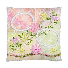 Flower pastel Cushion Case - Standard Cushion Case (One Side) Flower pastel Cushion Case - Standard Cushion Case (One Side)