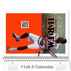 HARLEM CALENDAR2012 - Wall Calendar 11  x 8.5  (12-Months)