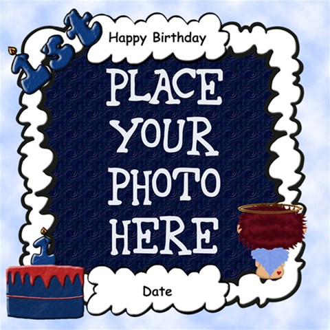 My Little Angel Boy 12x12 By Chere s Creations 12 x12  Scrapbook Page - 9