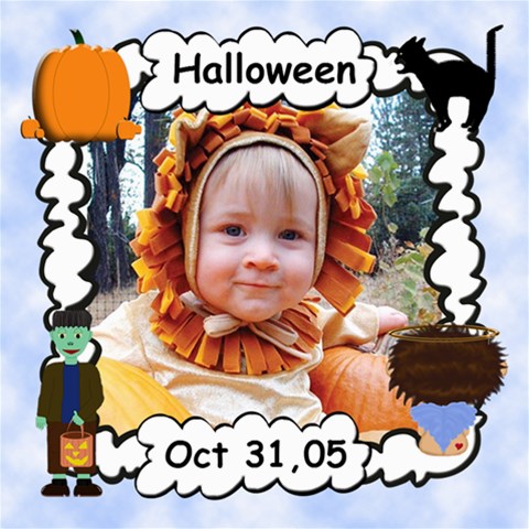 My Little Angel Boy 8x8 By Chere s Creations 8 x8  Scrapbook Page - 15