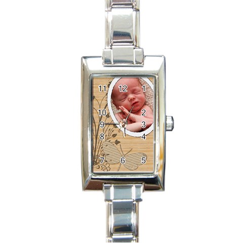 Butterfly Italian Charm Watch By Lil Front
