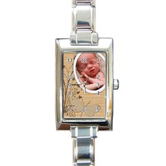 Butterfly Italian Charm Watch - Rectangle Italian Charm Watch