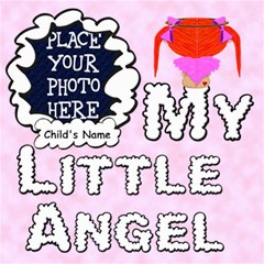 My Little Angel Girl Scrapebook Pages 8x8