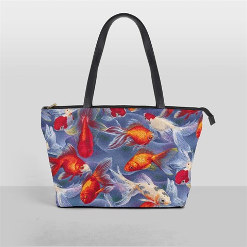Orange Goldfish Shoulder Bag By Bags n Brellas Front