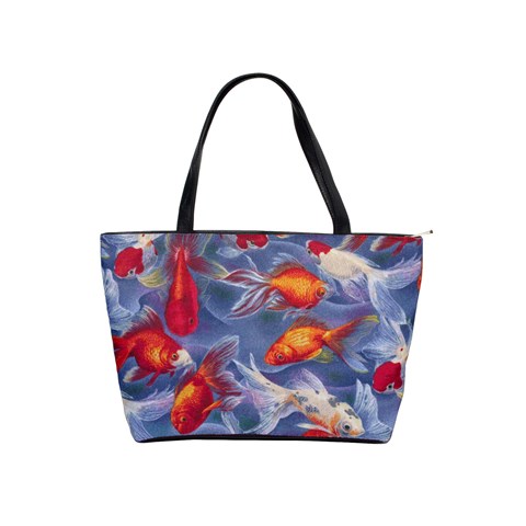 Orange Goldfish Shoulder Bag By Bags n Brellas Front
