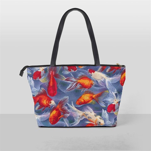 Orange Goldfish Shoulder Bag By Bags n Brellas Back