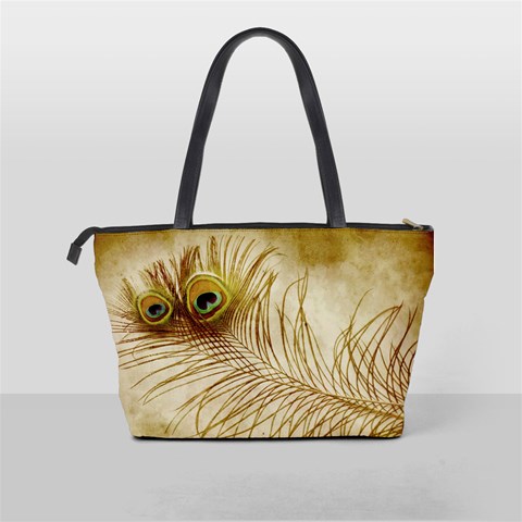 Weathered Peacock Shoulder Bag By Bags n Brellas Back
