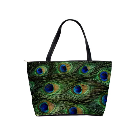 Bright Peacock Shoulder Bag By Bags n Brellas Back