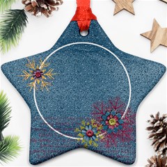 Snowflakes, Family- star ornament - Ornament (Star)