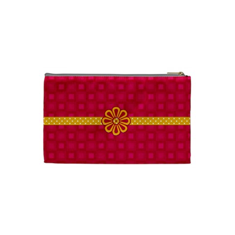 Summers Burst Small Cosmetic Bag 1 By Lisa Minor Back