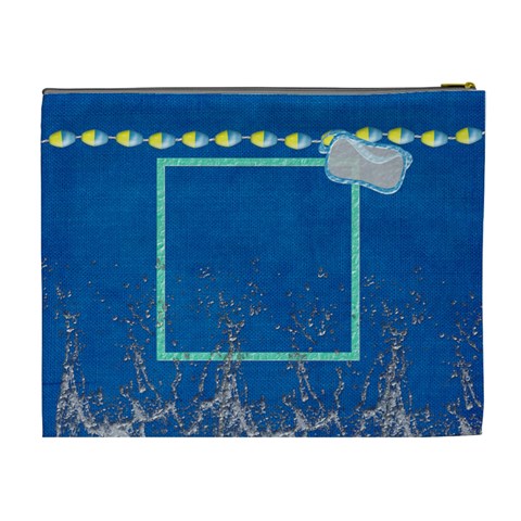 Summers Burst Xl Cosmetic Bag 1 By Lisa Minor Back