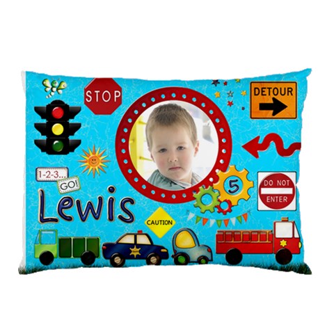 Lewis Case By Helen 26.62 x18.9  Pillow Case