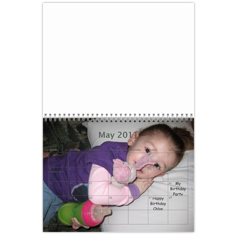 Chloes Calendar By Tiffany N Chloe May 2011