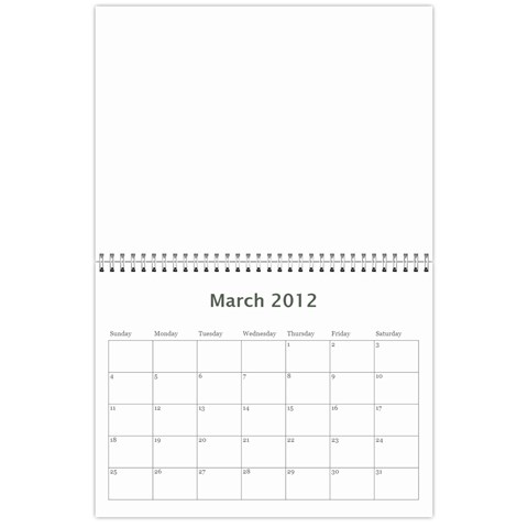 Chloes Calendar By Tiffany N Chloe Mar 2012