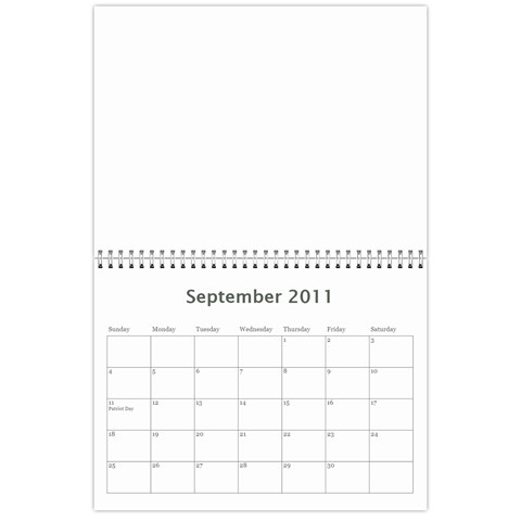 Chloes Calendar By Tiffany N Chloe Sep 2011