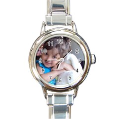 11111111 - Round Italian Charm Watch