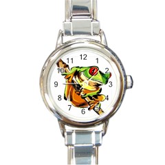 Angela tree watch - Round Italian Charm Watch