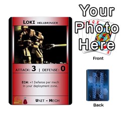 Battletech_2 - Playing Cards 54 Designs (Rectangle)