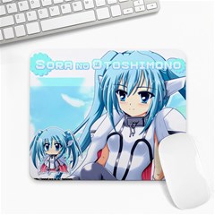 Nymph - Sora no Otoshimono - Large Mousepad