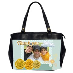 thank you mum - Oversize Office Handbag (2 Sides)