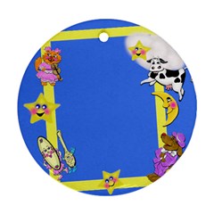 hey diddle diddle ornament - Ornament (Round)