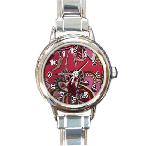 Coral Italian Charm Watch By Eleanor Norsworthy Front