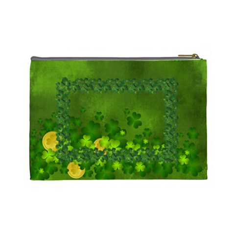 Lucky Cosmetic Bag (l) By Elena Petrova Back