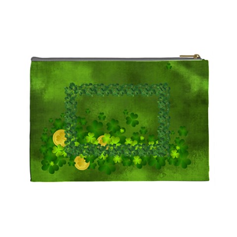 Lucky Cosmetic Bag (l) By Elena Petrova Back