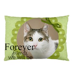 Friend with pet - Pillow Case