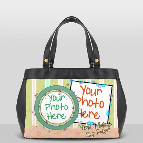 You Make My Day! Oversize Office Bag By Digitalkeepsakes Front