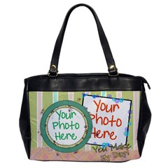 You Make MY Day! Oversize Office Bag - Oversize Office Handbag