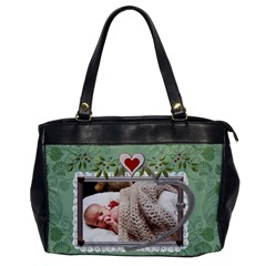 Heart Framed Oversize Office Handbag