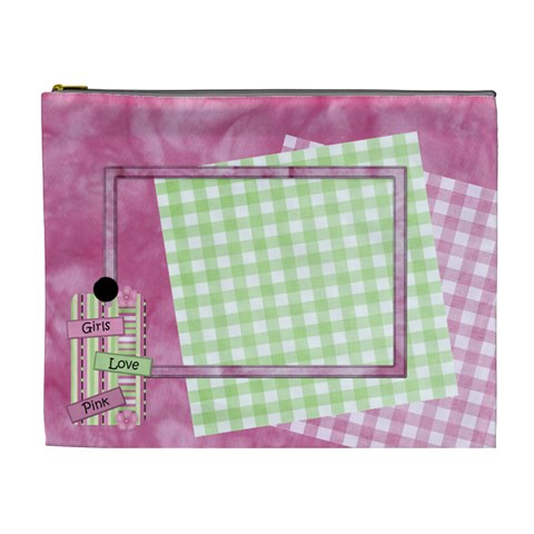 Zoey Xl Cosmetic Bag 1 By Lisa Minor Front