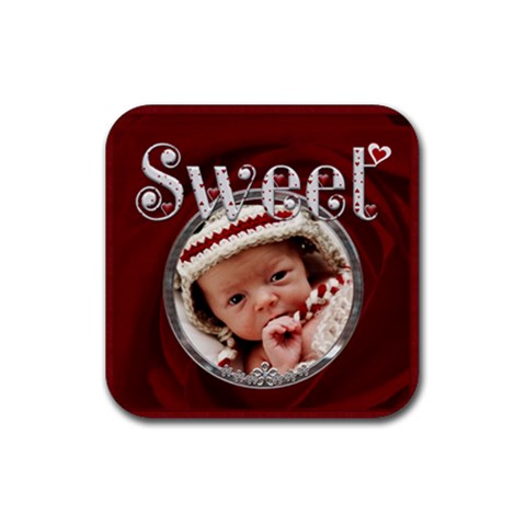 Sweet Square Coaster By Lil Front