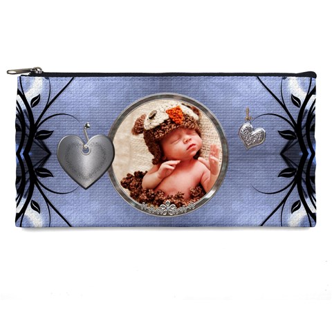 Hearts Pencil Case By Lil Front