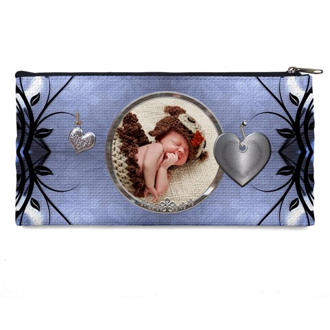 Hearts Pencil Case By Lil Back