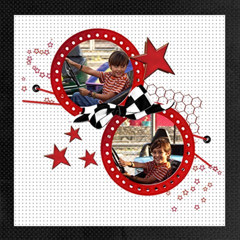 About A Boy Layout Page 10 By Diann 12 x12  Scrapbook Page - 1