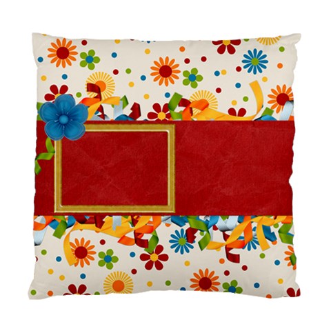Celebrate May Cushion Cover 1 By Lisa Minor Front