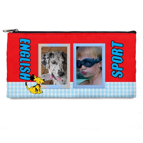 School Pencil Case 2 By Deborah Front