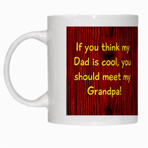 Wooden White Mug By Chere s Creations Left