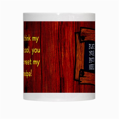 Wooden White Mug By Chere s Creations Center