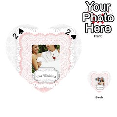 Our wedding - Playing Cards 54 Designs (Heart)