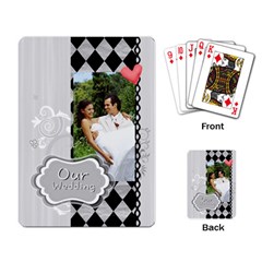 our wedding - Playing Cards Single Design (Rectangle)