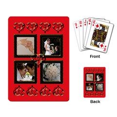 Wedding Thankyou Playing Cards - Playing Cards Single Design (Rectangle) Wedding Thankyou Playing Cards - Playing Cards Single Design (Rectangle)