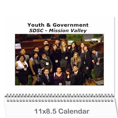 YG Calendar - Wall Calendar 11  x 8.5  (12-Months)
