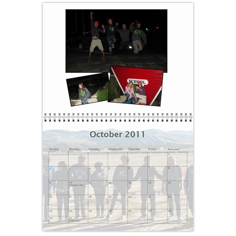 Yg Calendar By Polly Oct 2011