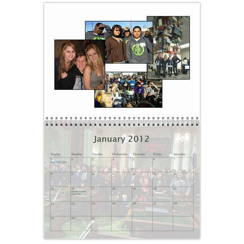 Yg Calendar By Polly Jan 2012