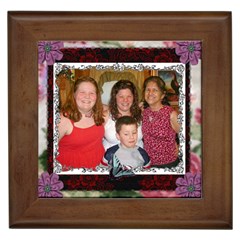 family Picture - Framed Tile